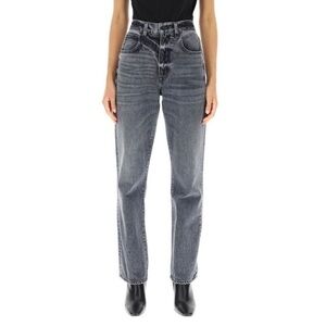 SLVRLAKE Brooklyn Jeans in Washed Black Size 30